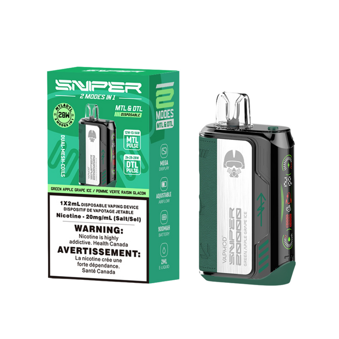 SNIPER 20K DISPOSABLE