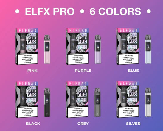 Elf Bar ELFX PRO Starter kit THE MOUNT SMOKE SHOP Elf Bar ELFX PRO Starter kit THE MOUNT SMOKE SHOP