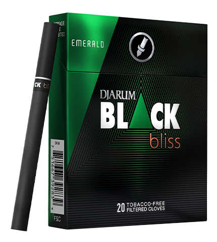 Djarum Bliss Tobacco Free Filtered Clove Emerald