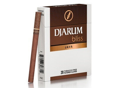 Djarum Bliss Tobacco Free Filtered Clove java