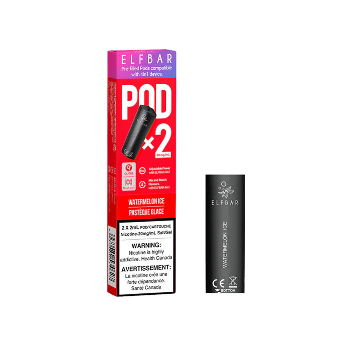 ELFBAR 4in1 Pods 2 Pack THE MOUNT SMOKE SHOP ELFBAR 4in1 Pods 2 Pack THE MOUNT SMOKE SHOP