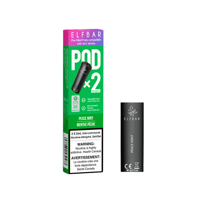 ELFBAR 4in1 Pods 2 Pack THE MOUNT SMOKE SHOP ELFBAR 4in1 Pods 2 Pack THE MOUNT SMOKE SHOP