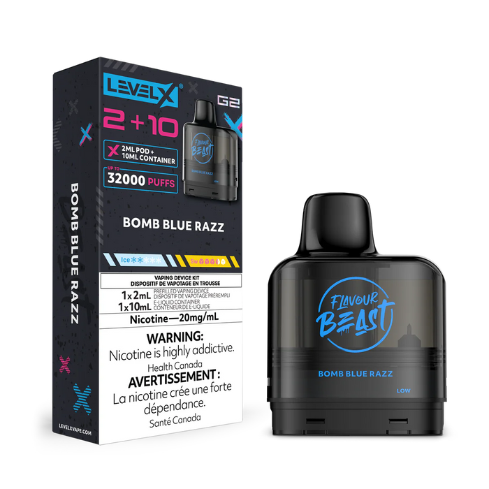 LEVEL X G2 2+10 PODS (32k Puffs)