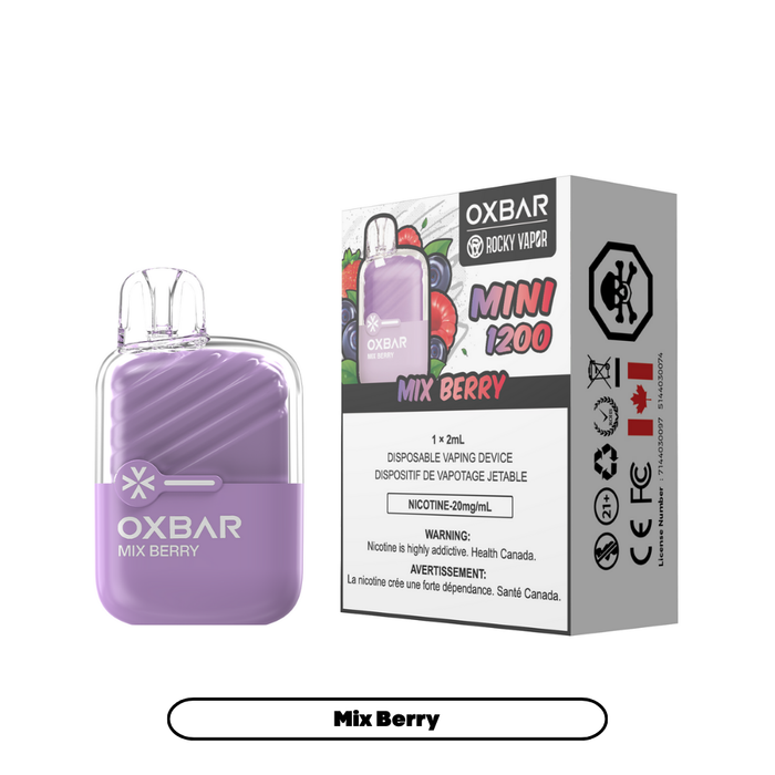 Oxbar Mini 1200 Disposable