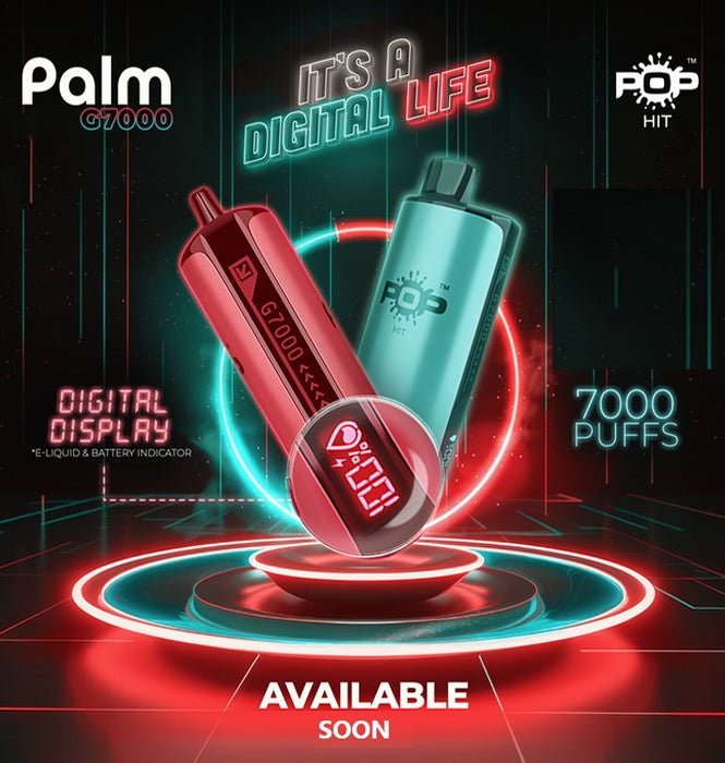 Pop Palm 7000 Puffs Disposable