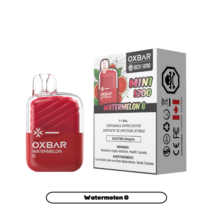 Oxbar Mini 1200 Disposable