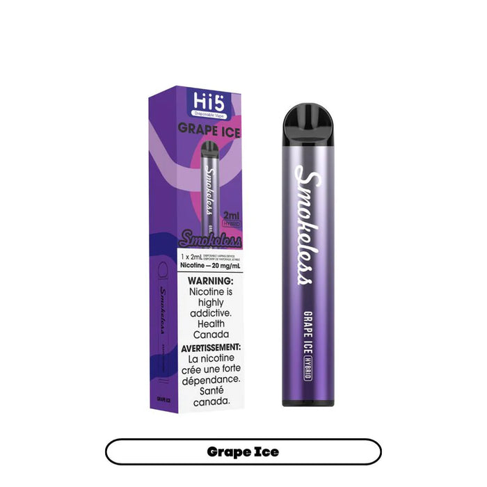Hi5 Smokeless Disposable THE MOUNT SMOKE SHOP Hi5 Smokeless Disposable THE MOUNT SMOKE SHOP