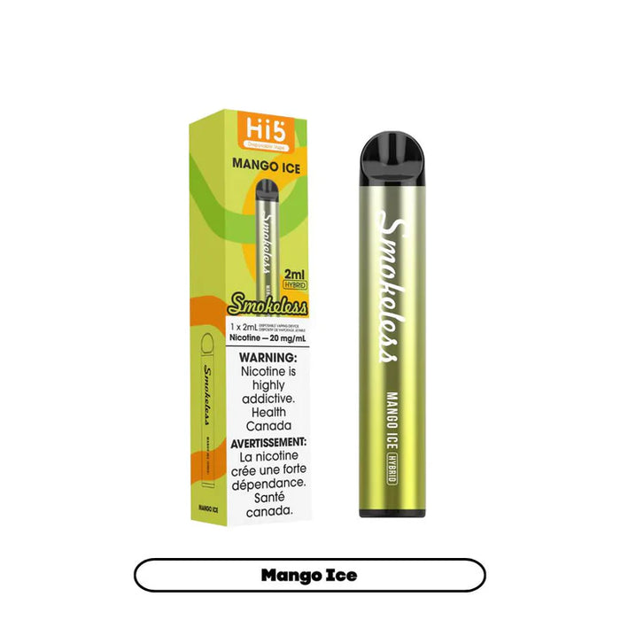 smokeless disposable vape Hi5 Smokeless Disposable — THE MOUNT SMOKE SHOP