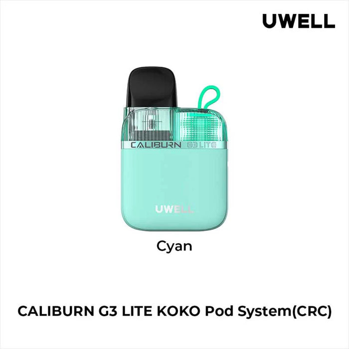 Uwell Caliburn G3 Lite KOKO Pod Kit THE MOUNT SMOKE SHOP Uwell Caliburn G3 Lite KOKO Pod Kit THE MOUNT SMOKE SHOP