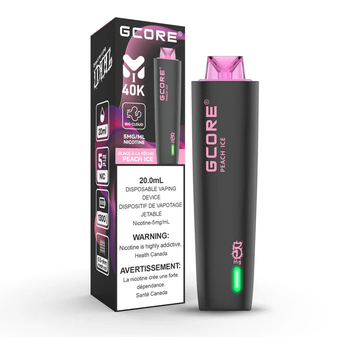 Gcore Hookah 40k Disposable Vape