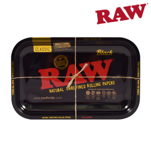 Raw Black Rolling Tray