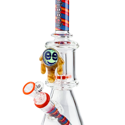 11" Honey Drip Dual Chamber Beaker