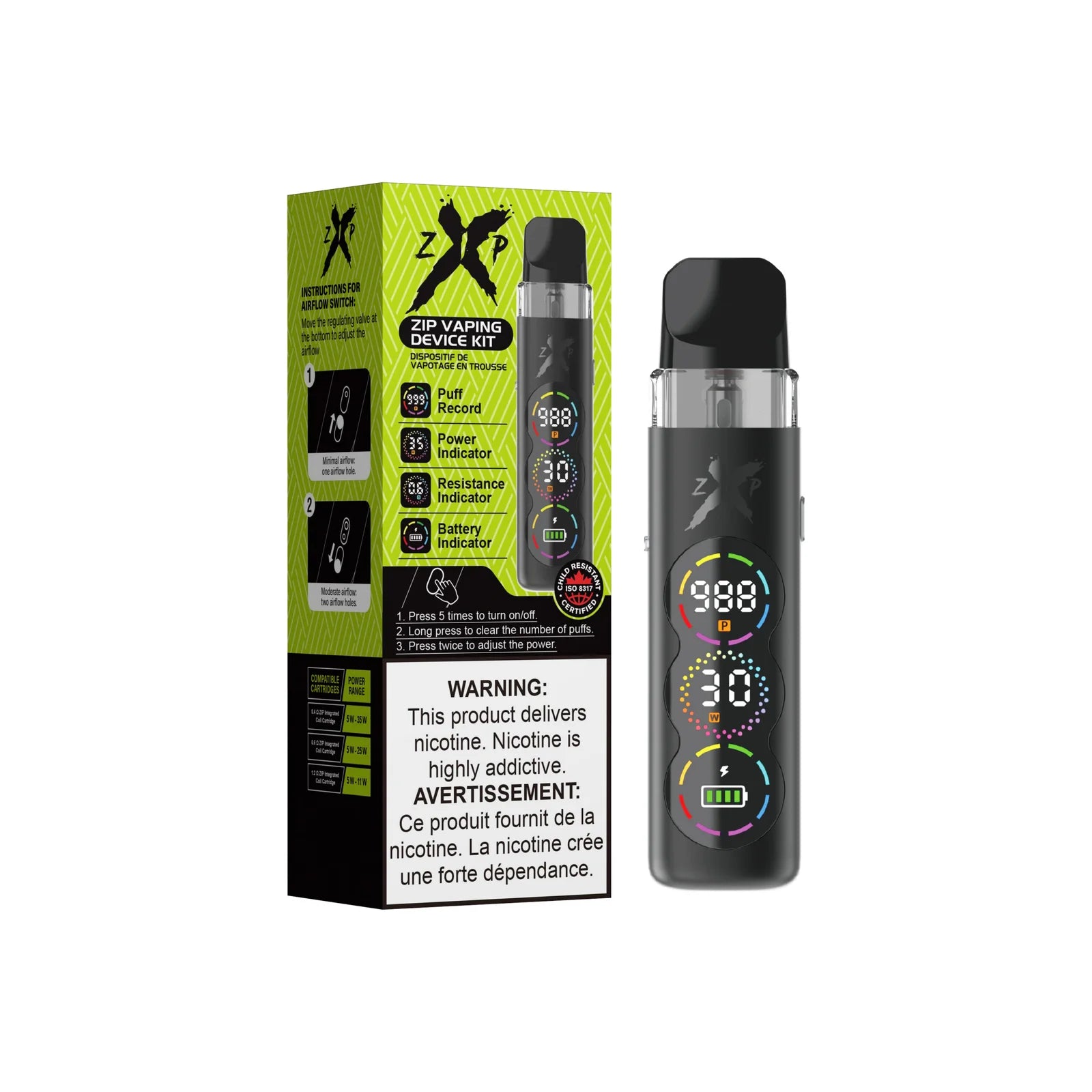 ZIP X VAPING KIT